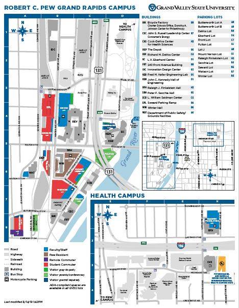GVSU Pew Campus Map